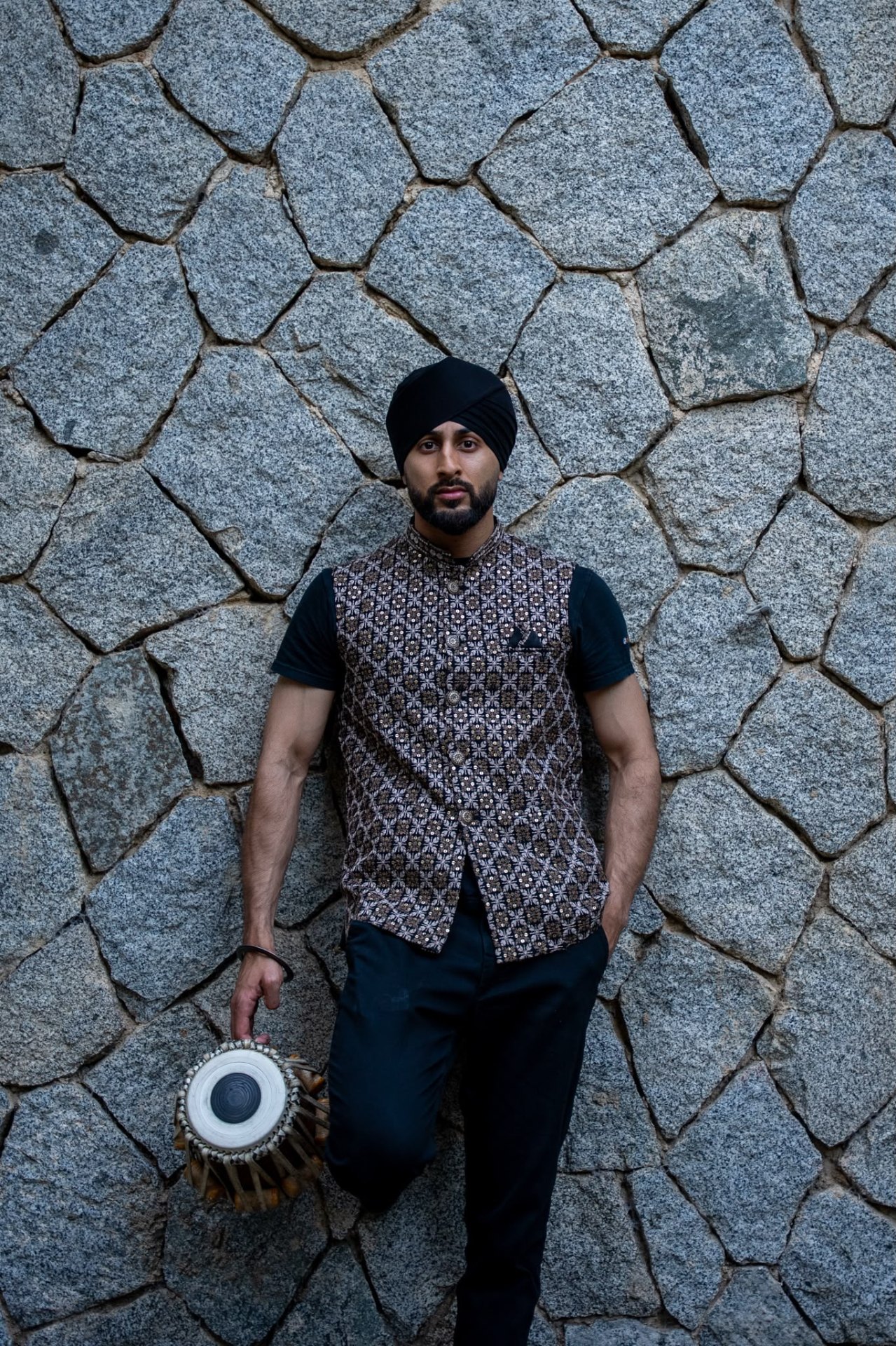 Himmet Bahra with tabla